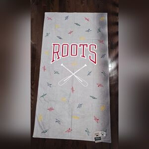 ROOTS OVERSIZED BEACH TOWEL 100% Lightweight Cotton 64"×34"